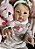 BEBÊ REBORN MENINA HIPER REALISTA BIA QUASE UMA CRIANÇA REAL ROUPINHA DE LUXO - Imagem 1