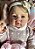 BEBÊ REBORN MENINA HIPER REALISTA BIA QUASE UMA CRIANÇA REAL ROUPINHA DE LUXO - Imagem 5
