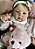 BEBÊ REBORN MENINA HIPER REALISTA BIA QUASE UMA CRIANÇA REAL ROUPINHA DE LUXO - Imagem 7