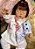 BEBÊ REBORN MENINA MEGA REALISTA PICLES  QUASE UMA CRIANÇA REAL - Imagem 3
