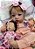 BEBÊ REBORN LIZ MEGA REALISTA COM MINI REBORN DE BRINDE - Imagem 4
