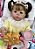 BEBÊ REBORN MENINA SILICONE MANU EXCLUSIVIDADE - Imagem 7