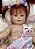 BEBÊ REBORN MENINA SILICONE ESTER COM MINI REBORN DE BRINDE - Imagem 2