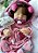 BEBÊ REBORN MENINA SILICONE PUPPY MEGA REALISTA - Imagem 1