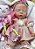 BEBÊ REBORN MENINA SILICONE SÓLIDO BETINA MOLINHA - Imagem 8
