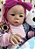 BEBÊ REBORN LIVIA MEGA REALISTA TODA EM SILIOONE - Imagem 1