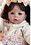 BEBÊ REBORN MENINA SILICONE AMIRA EXCLUSIVIDADE MAMA E FAZ XIXI - - Imagem 2