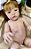 BEBÊ REBORN BONECA CIBELLY SILICONE MAMA E FAZ XIXI - Imagem 5