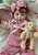 BEBÊ REBORN BONECA MENINA REALISTA MARCELLA - Imagem 3