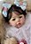 BEBÊ REBORN BONECA MENINA REALISTA TININHA - Imagem 3