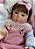 BEBÊ REBORN BONECA LARISSA HIPER REALISTA TODA EM SILICONE - Imagem 4