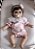 BEBÊ REBORN BONECA MENINA MILLY SILICONE SÓLIDO MOLINHO - Imagem 1