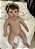 BEBÊ REBORN BONECA MENINA ADELLE SILICONE SÓLIDO MOLINHO MAMA E FAZ XIXI - Imagem 1