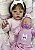 BEBÊ REBORN REALISTA SILICONE MAMA E FAZ XIXI HUXLEY MENINA - PROMOÇÃO PAGUE 1 LEVE 2 - Imagem 3