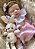 BEBÊ REBORN SILICONE SÓLIDO ORIGINAL MOLINHO LADY 35 CM - Imagem 3