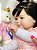 BEBÊ REBORN MARIA ALICE MEGA REALISTA FEITA ARTESALMENTE TODA EM SILICONE - Imagem 5