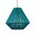 Luminária decorativa em corda náutica Jade - Imagem 1