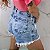 Shorts jeans marmorizado - Imagem 2