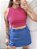 Cropped regata canelado - Imagem 1