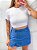 Cropped manguinha canelado - Imagem 5