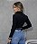 Blusa gola alta peluciada - Imagem 7