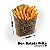 Caixa Batata Frita Feito com Amor P (9x6x4cm) - Pacote com 50 unidades - Imagem 1