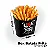 Caixa Batata Frita I Love Fritas M (10x7x5cm) - Pacote com 50 unidades - Imagem 1