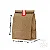 Saco Kraft P (15,5x30x15,5cm) - Pacote com 50 unidades - Imagem 2