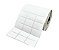 Etiqueta Adesiva 3,3x2,1x3 CM Papel Couche Branco - Caixa com 10 Rolos - Imagem 1