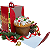 Caixa para Mini Panetone/Torta de Natal "Boas Festas" (10x12.5x10cm) - Imagem 2