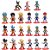 Kit 4 Action Figure Miniaturas Bonecos Dragon Ball Z - Imagem 3
