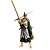 Boneco Zoro Action Figure Anime One Piece 18cm - Imagem 1