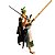 Boneco Zoro Action Figure Anime One Piece 18cm - Imagem 2