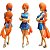 Boneco Nami Action Figure Anime One Piece 18cm - Imagem 1