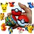 Kit 100 Miniaturas Pokémon E 100 Pokebolas 5 Cm Brinquedo - Imagem 2
