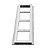 Contramarco Inox para Grelha Modular e Ret 108x264mm Cristal Inox 57430 - Imagem 1