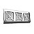 Grelha Modular Lateral 108x274mm Inox316L Cristal Inox 37165 - Imagem 1