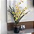 ARRANJO ORQUÍDEA CHUVA DE OURO AMARELO SILICONE - Imagem 1