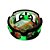 Cinzeiro Vidro E Silicone Weed War - Imagem 1