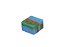Container De Silicone Quadrado Lego - Imagem 1