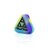 Pote De Silicone Fractal Triangular 1,5ml - Imagem 1