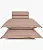 Jg de cama Deliz rose Queen - Imagem 1