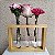 Vaso com 3 Tubos de Ensaio para Flores - Imagem 1