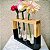 Vaso com 3 Tubos de Ensaio para Flores Preto - Imagem 2