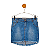 Saia ZARA Jeans Claro M/P - Imagem 1