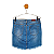 Saia ZARA Jeans Claro M/P - Imagem 2