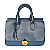 Bolsa Sarah Chofakian Azul - Imagem 1