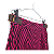 Saia Le Lis Blanc Preto e Rosa G - Imagem 3