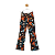 Calça Zara Preta e Laranja M - Imagem 1
