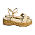 Sandália Oneself Off White 38 - Imagem 1